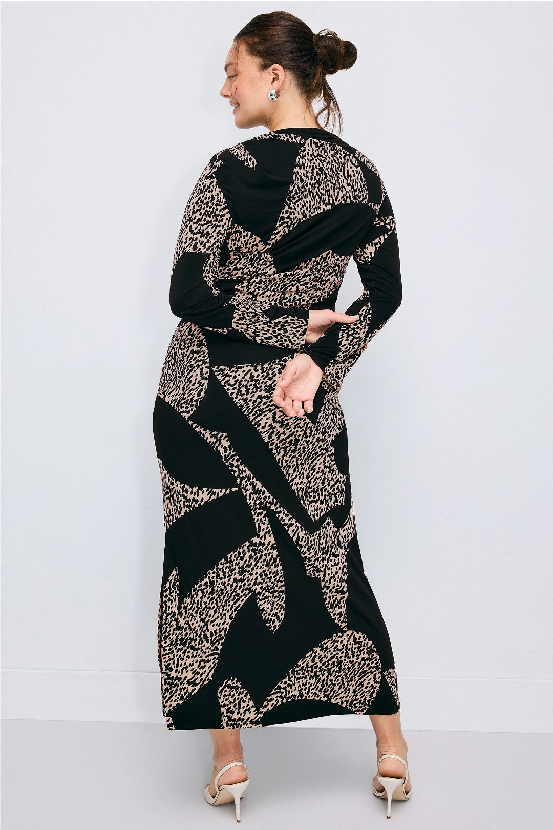 Long Sleeve Maxi Dress by Donna Morgan 7