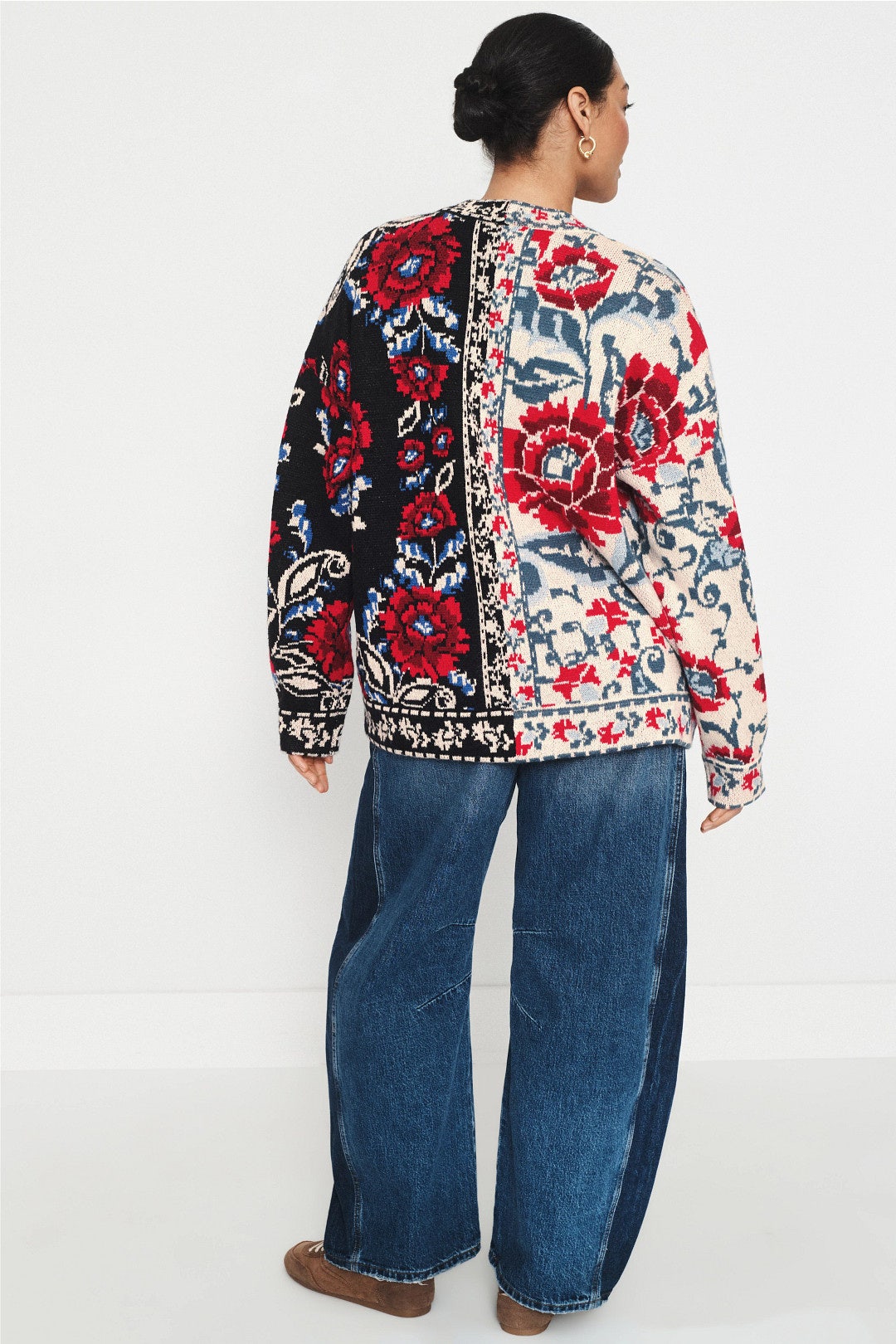 Mixed Valentina Black Knit Cardigan by FARM Rio 7