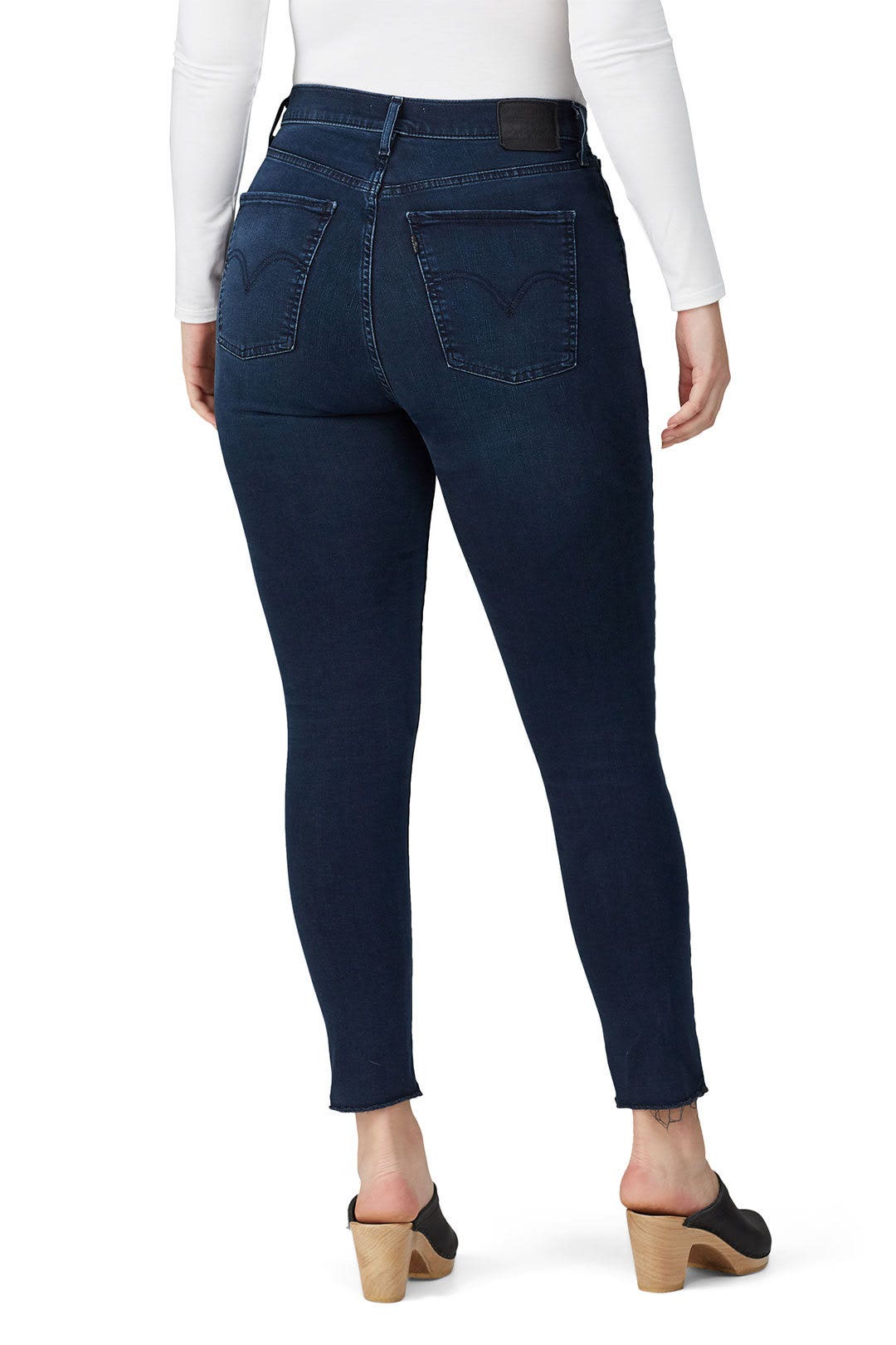 Blue Mile High Super Skinny Jeans by Levi's 7