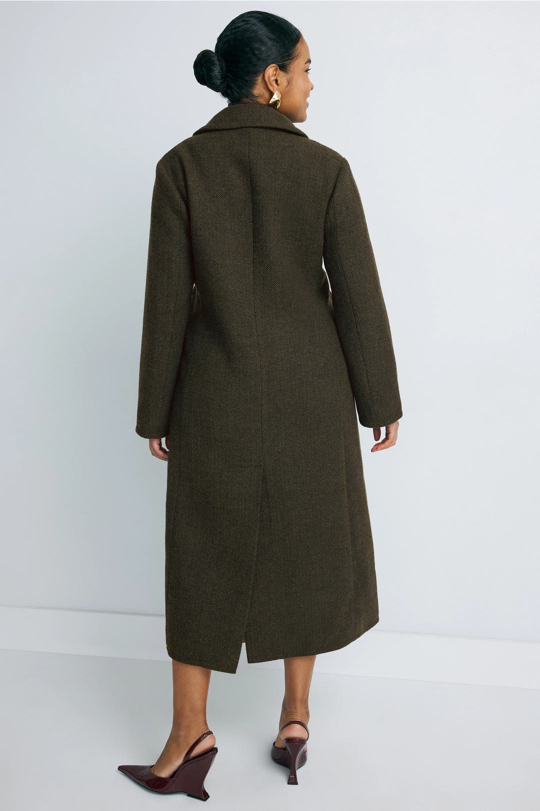 2-Way Three Button Cashmere Coat by DUNST | Rent the Runway