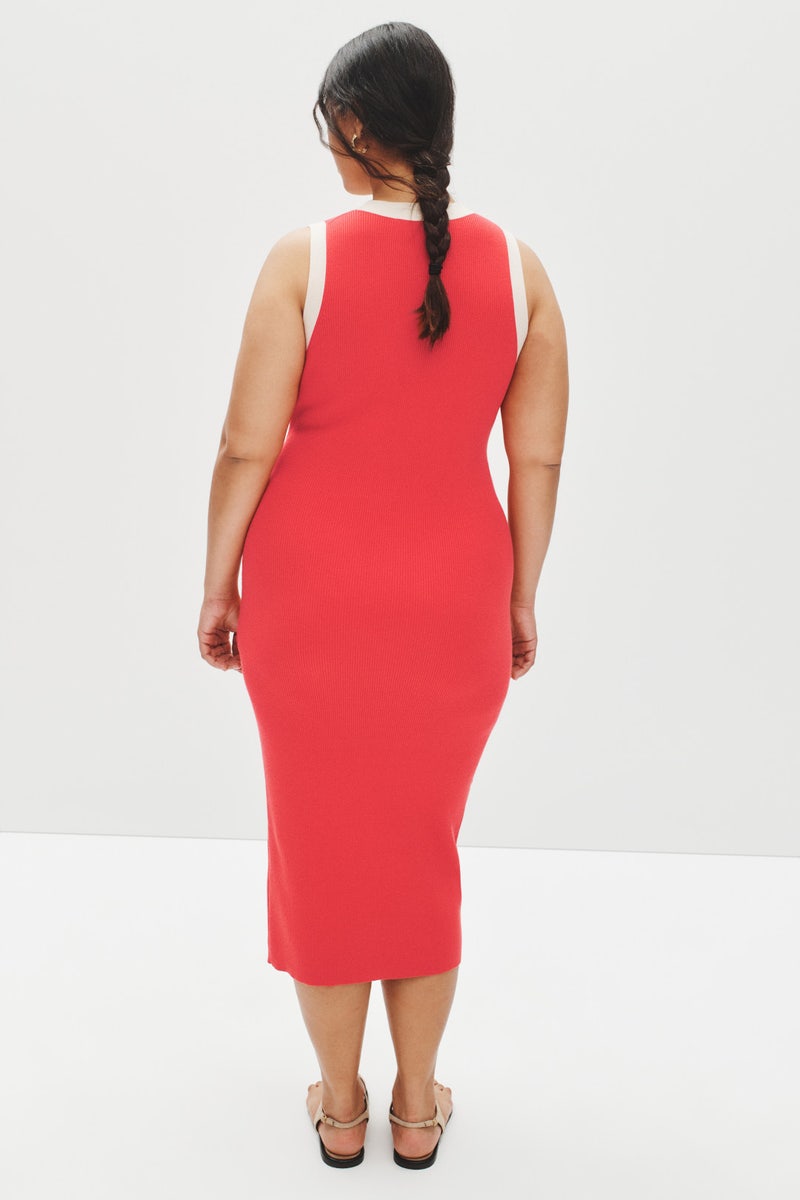 Sleeveless Button Front Midi Dress by TOCCIN X RTR - Photo 7