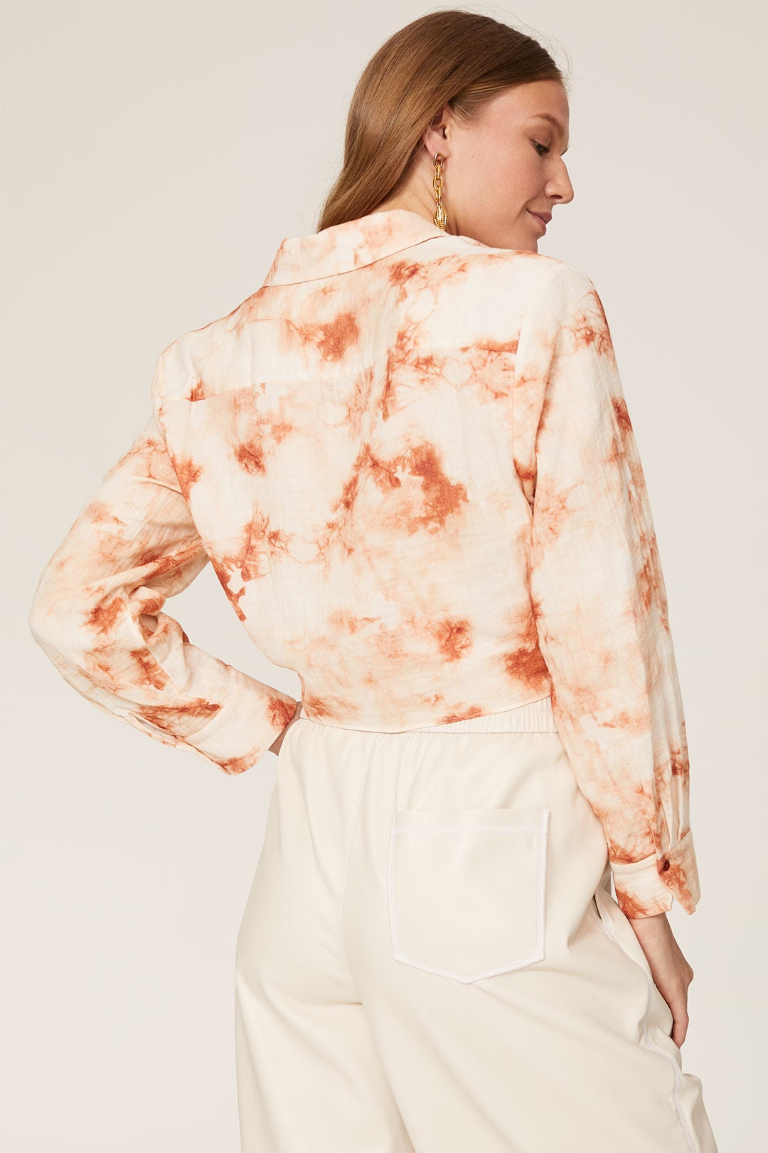 Kori Tie Dye Front Twist Top by SIMKHAI 7