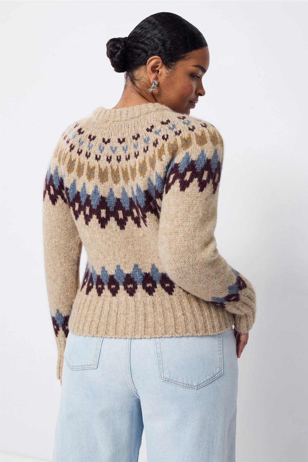 Christina Fairisle Cardigan by Veronica Beard | Rent the Runway