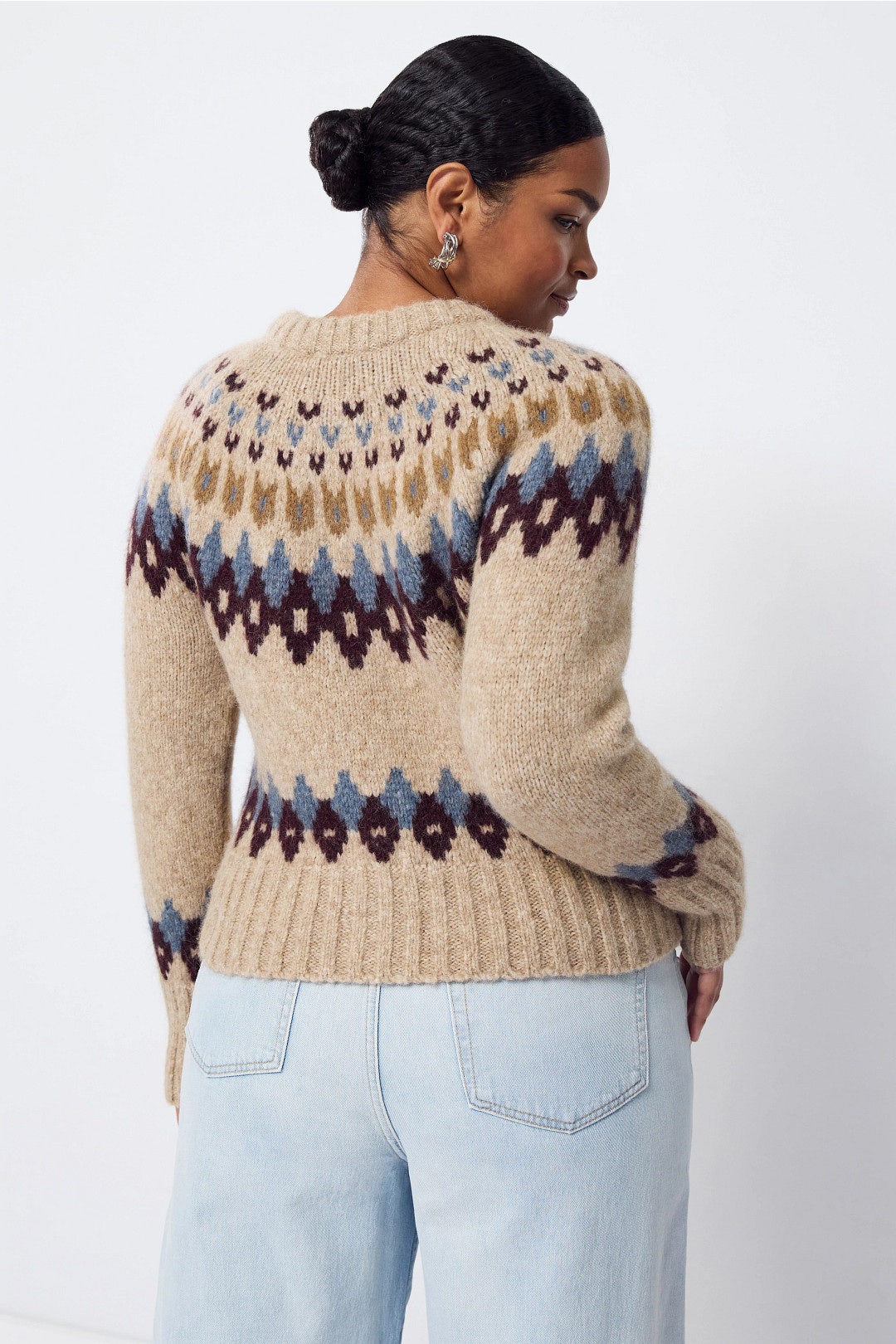 Christina Fairisle Cardigan by Veronica Beard 7