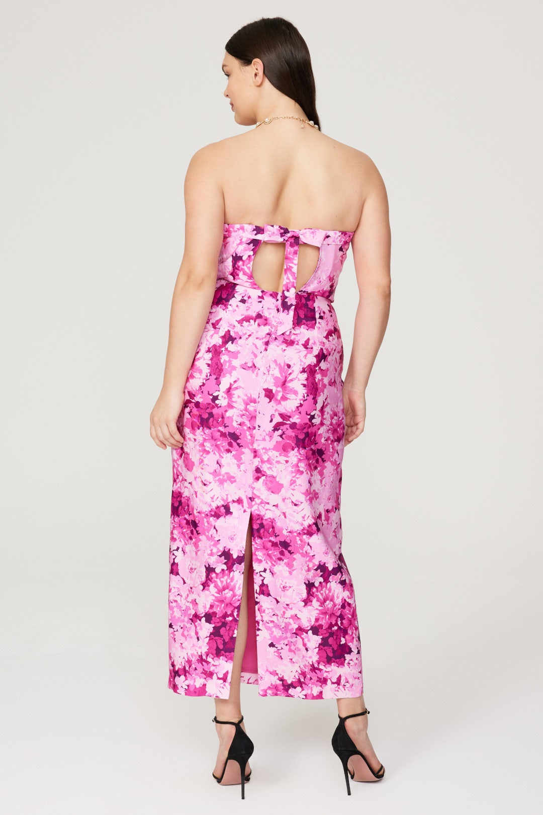 Floral Faille Dress by ML Monique Lhuillier 7