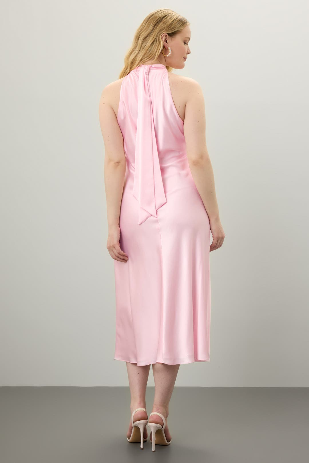 Prasetijo Halter Midi Dress by Lauren Ralph Lauren | Rent the Runway