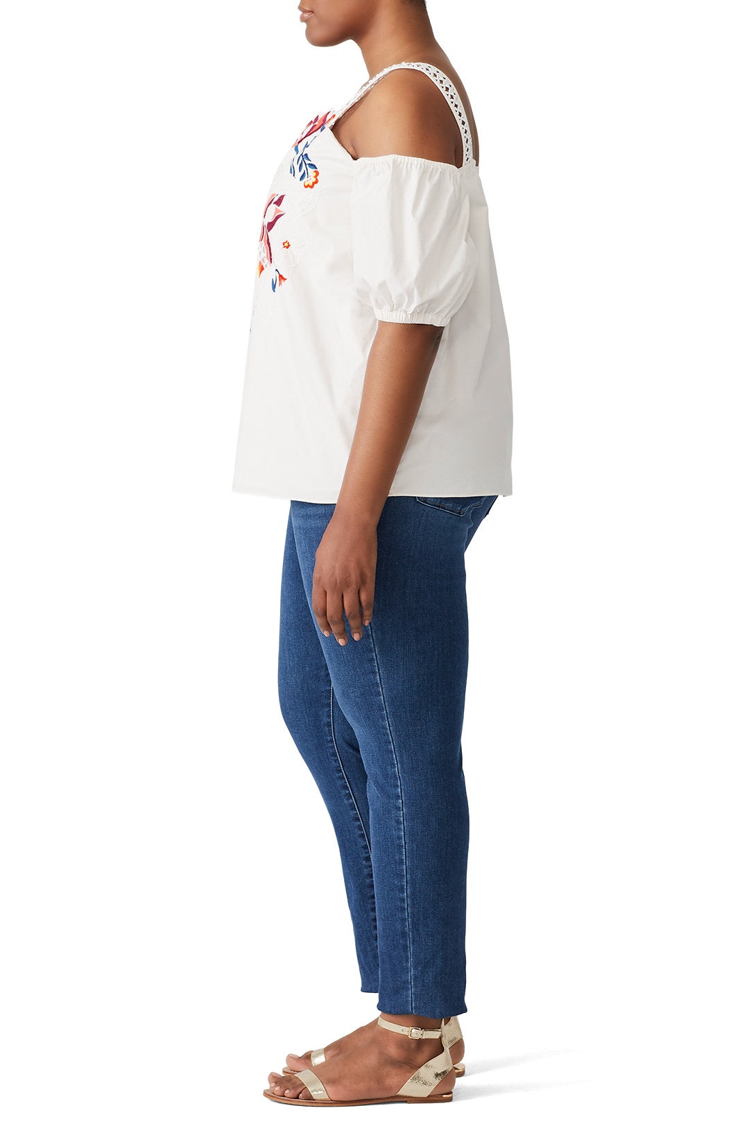 White Marja Top by Tanya Taylor 6