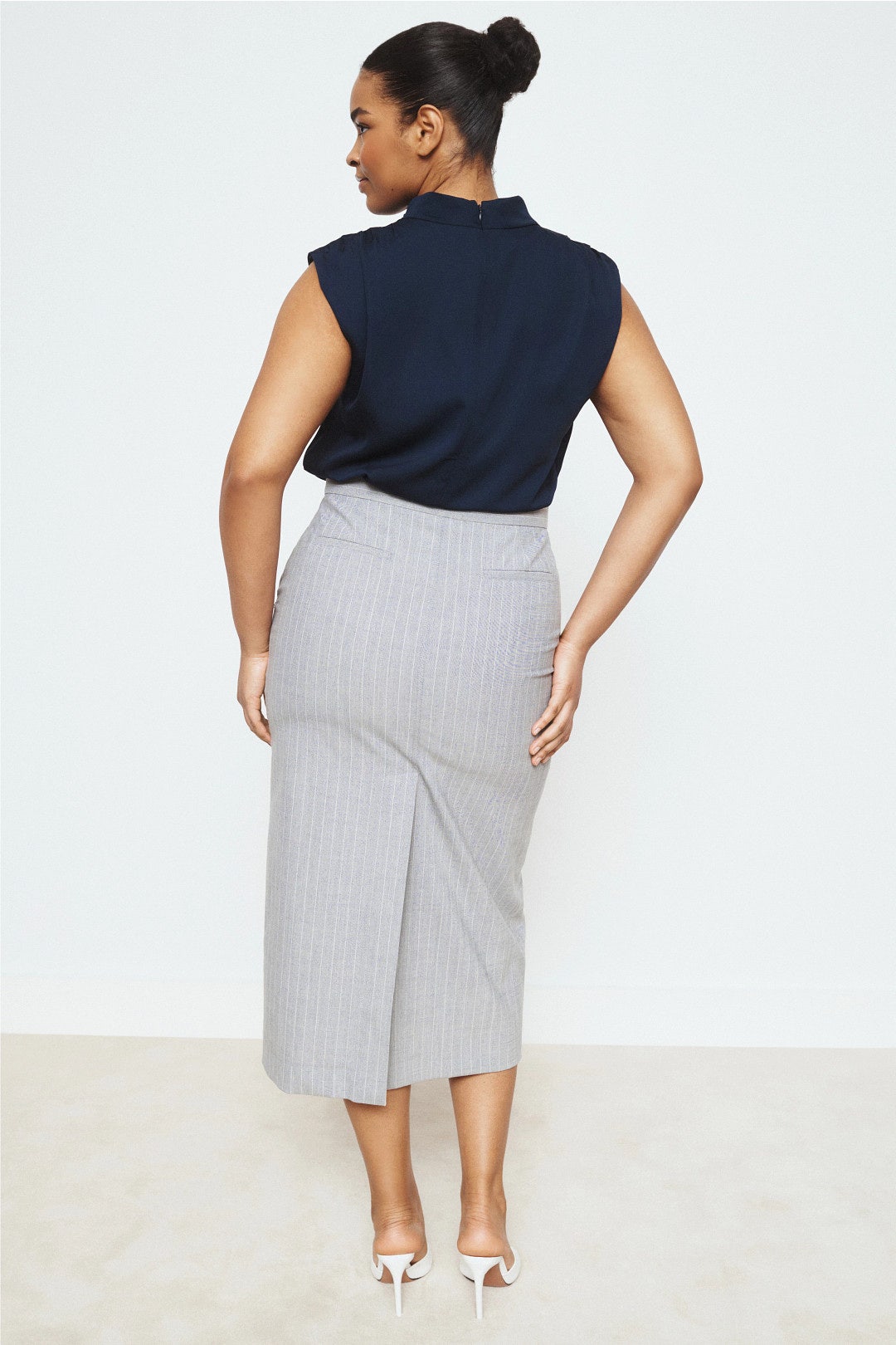 Allegra Gathered Neck Blouse by Modern Citizen 7