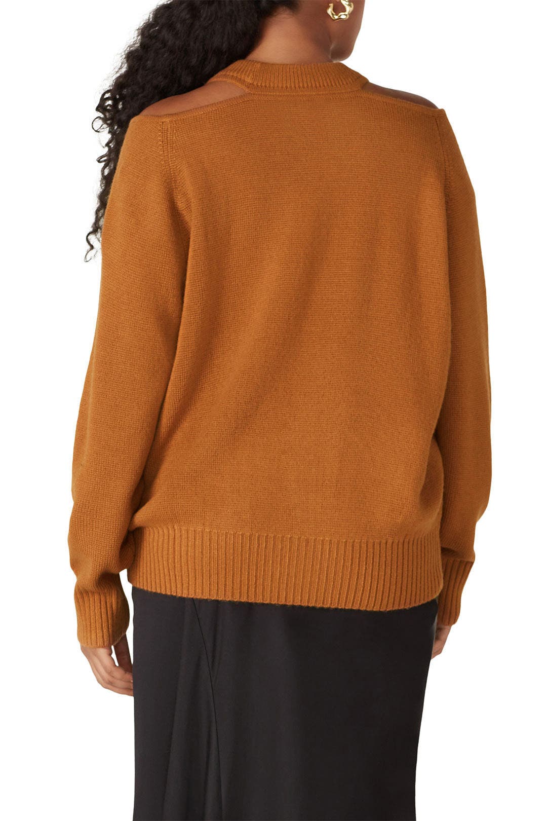 Camel Cold Shoulder Sweater by Jason Wu x RTR 7