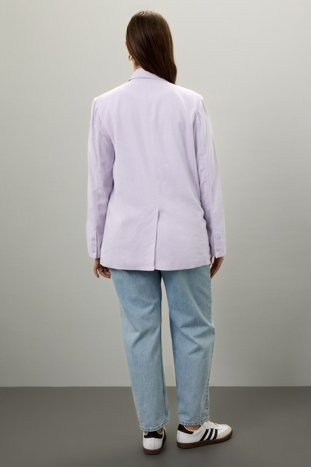 Lilac Linen Blazer by Thakoon x RTR 7