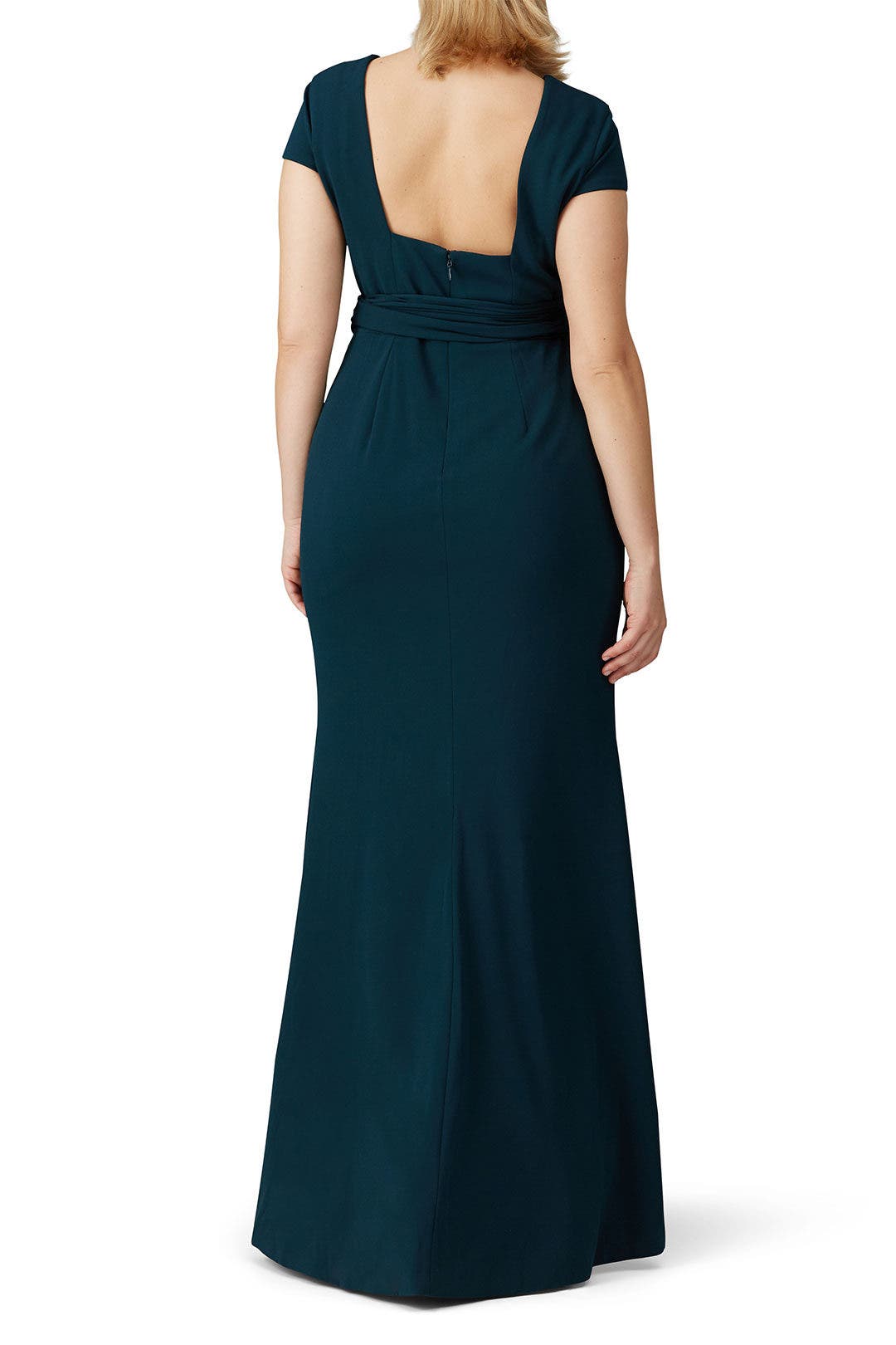 Evie Pine Gown by Dress The Population | Rent the Runway
