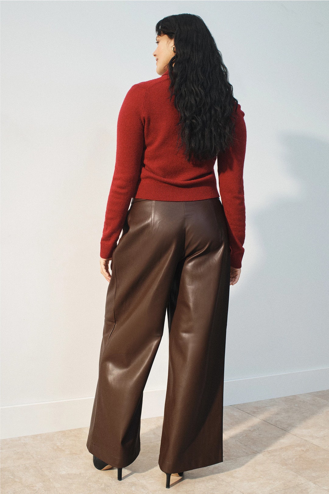 Faux Leather Trousers by Peter Som x RTR 7