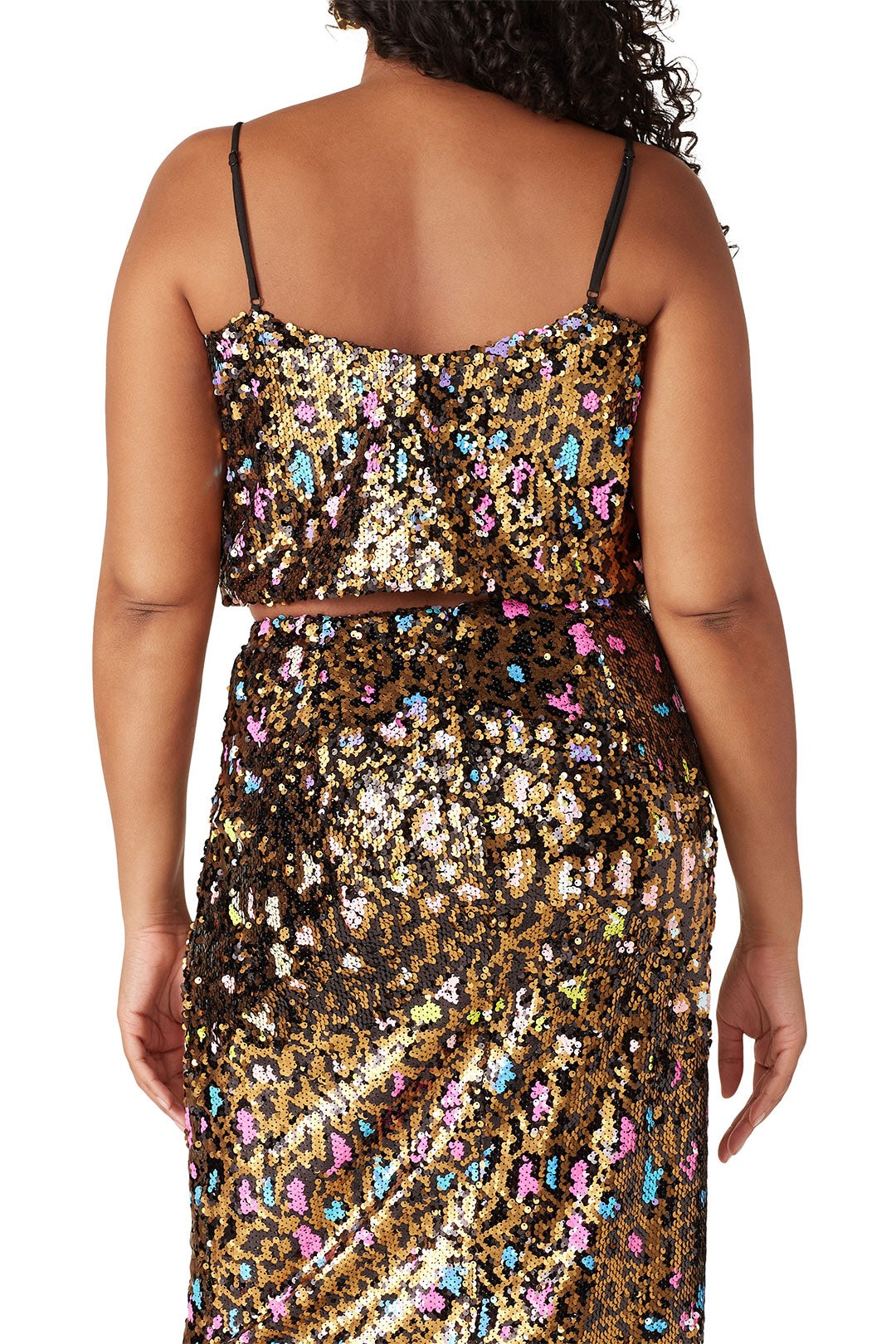 Leopard Sequin Isla Tank by Cosmopolitan X DTP 7
