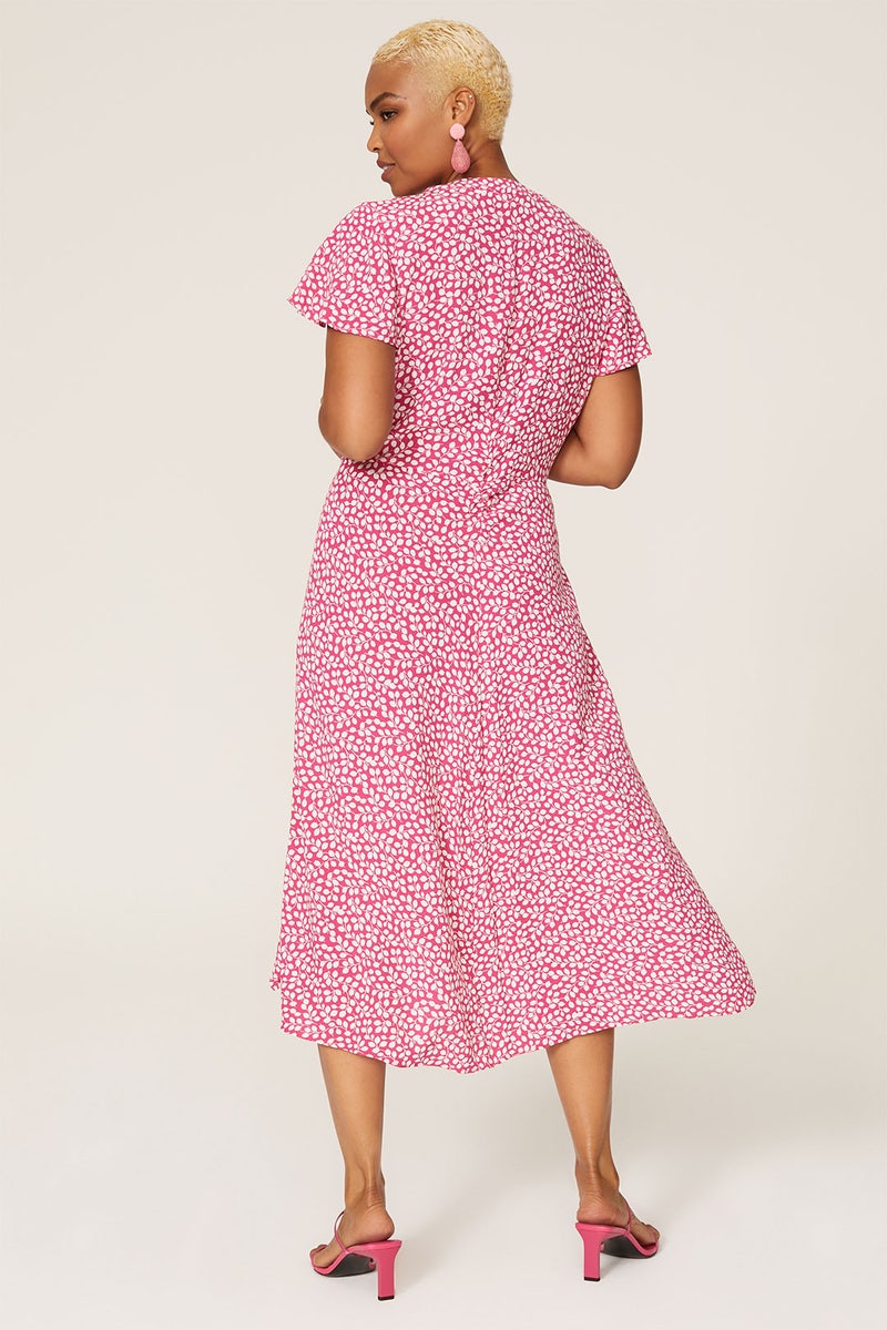 Pink Cecilia Dress by Diane von Furstenberg - Photo 7