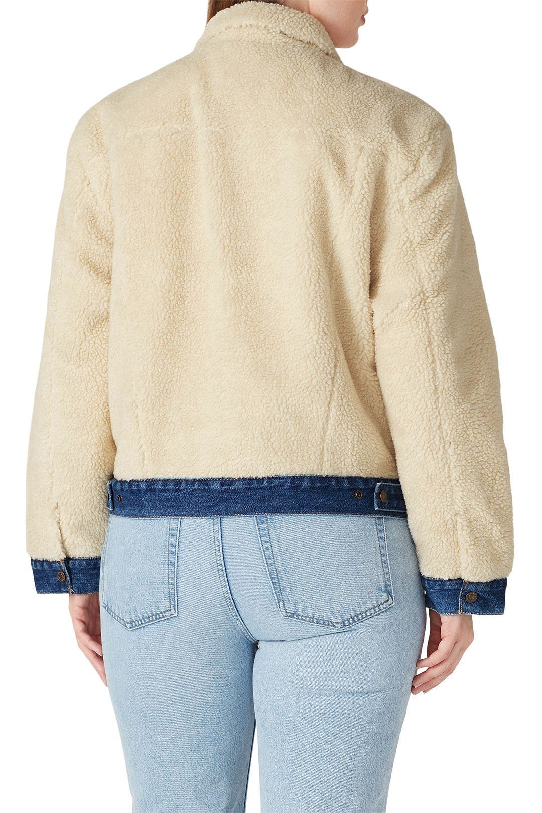 Sherpa Ex Boyfriend Trucker Jacket by Levi's 7
