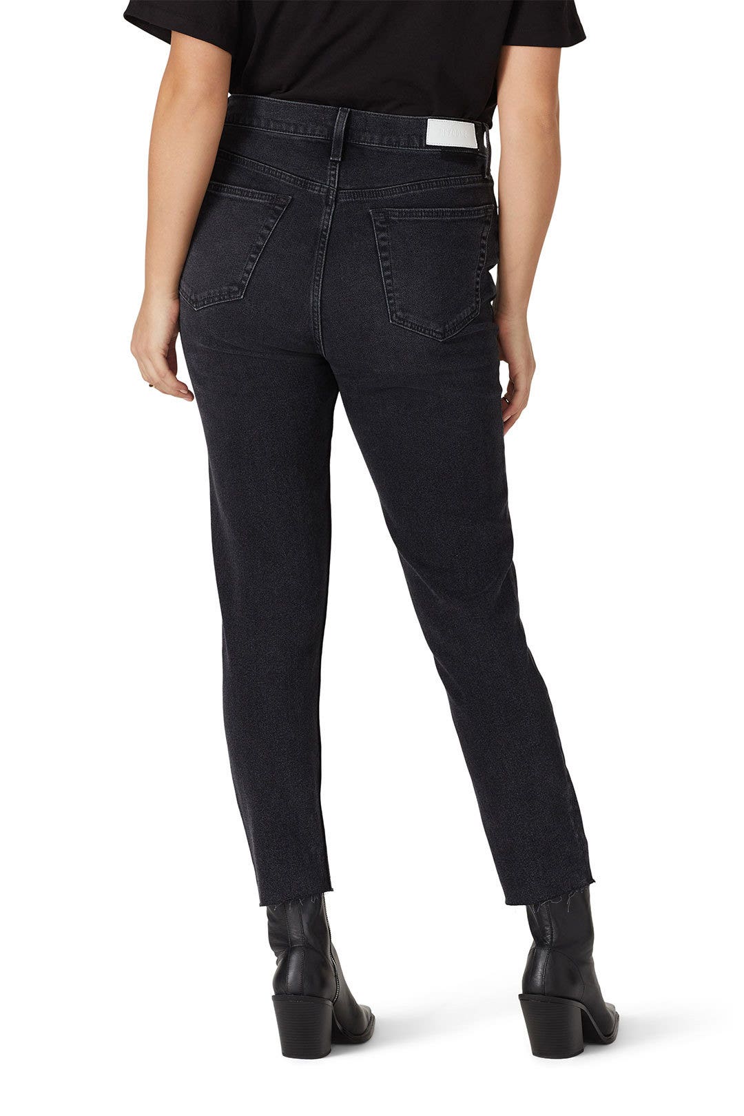 90s High Rise Cropped Jeans by RE/DONE 7