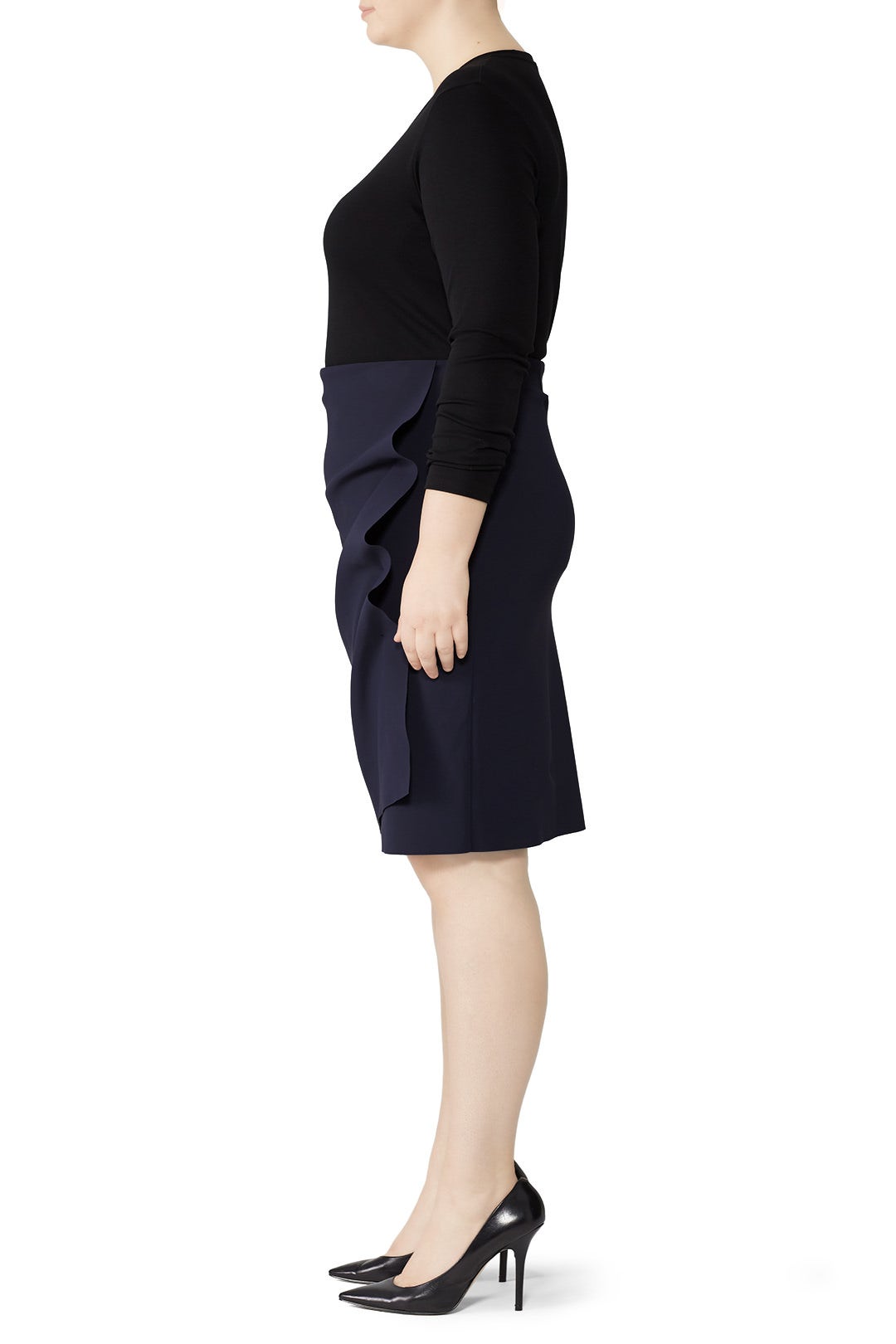 Midnight Andree Skirt by Chiara Boni La Petite Robe 6