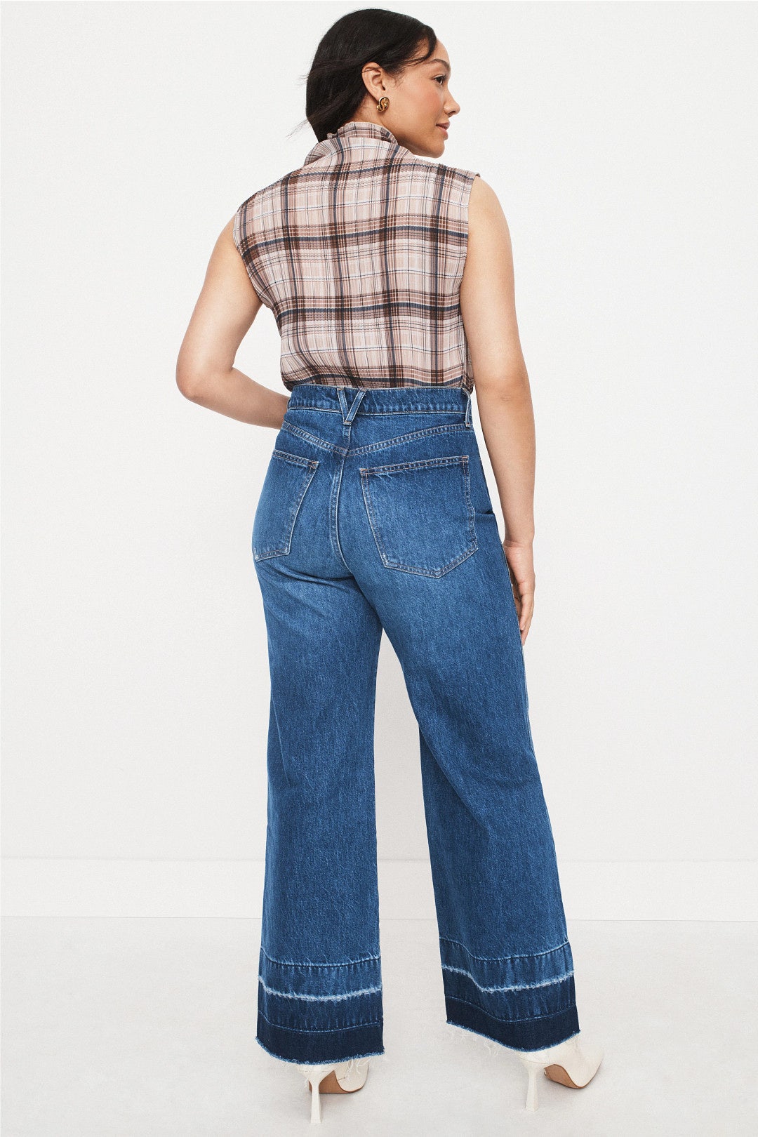 Taylor High Rise Wide Leg Jeans by Veronica Beard 7