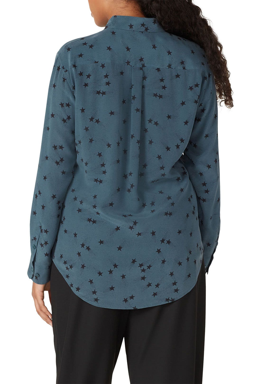 Signature Stars Button Down by Equipment 7