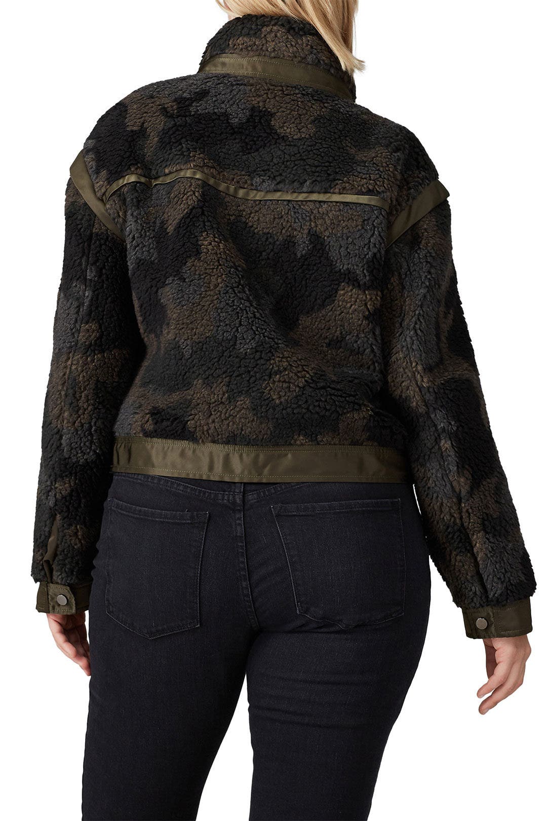 Faux Sherpa Anita Jacket by Veronica Beard 7