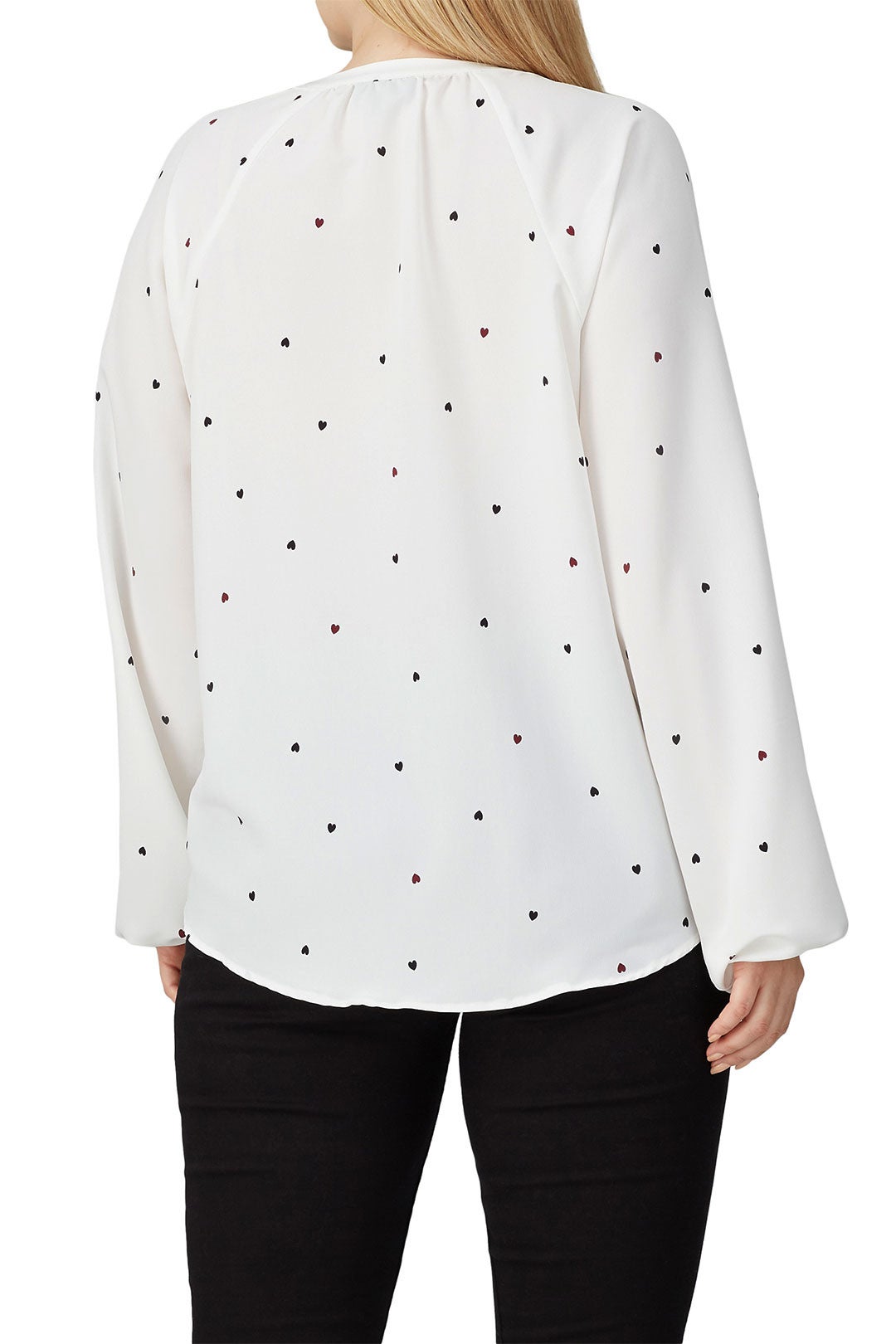 Julius V-Neck Blouse by B Collection by Bobeau 7