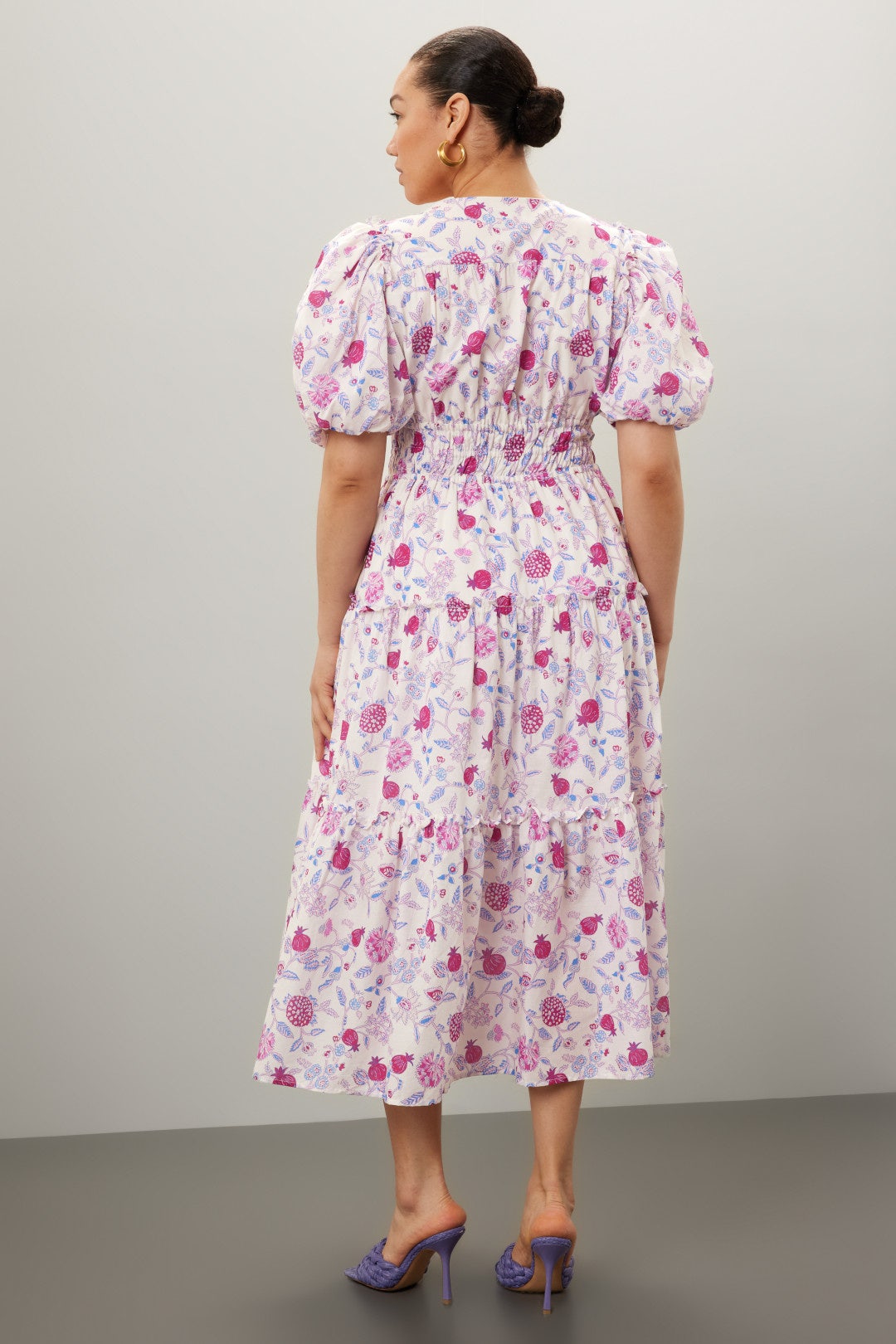 Floral Puff Sleeve Dress by Derek Lam 10 Crosby x RTR 7