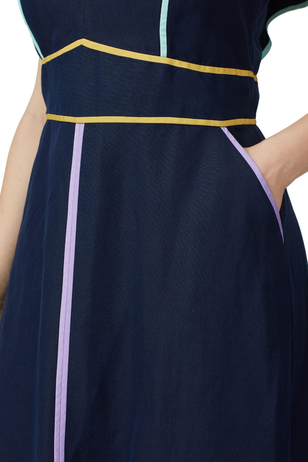 Contrast Trim Dress by kate spade new york 6