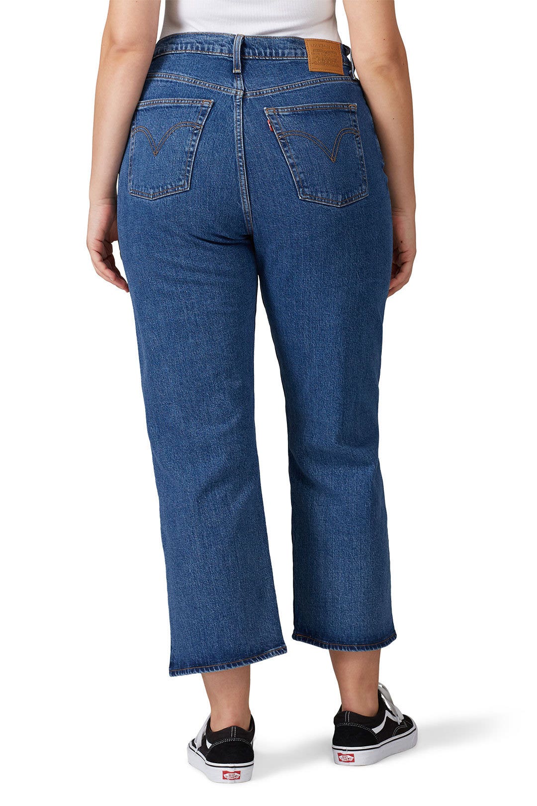 Ribcage Straight Ankle Georgie Jeans by Levi's 7