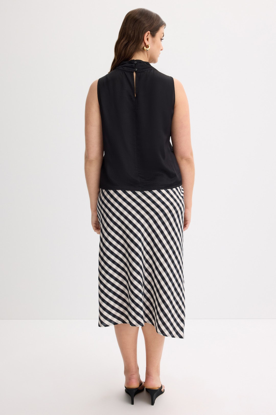 Kaleen Satin Top by Rails 7