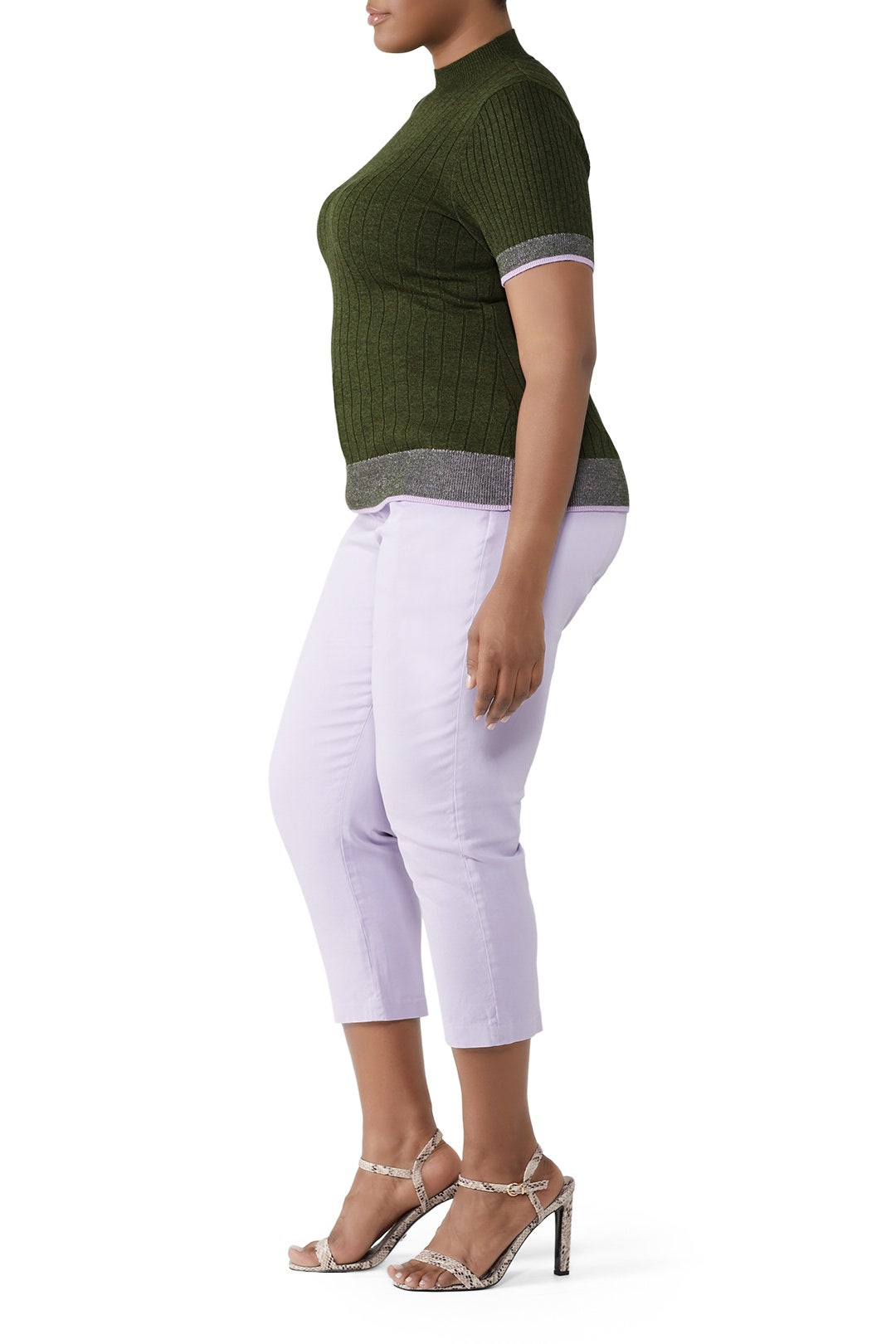 Contrast Trim Sweater by Tome 6