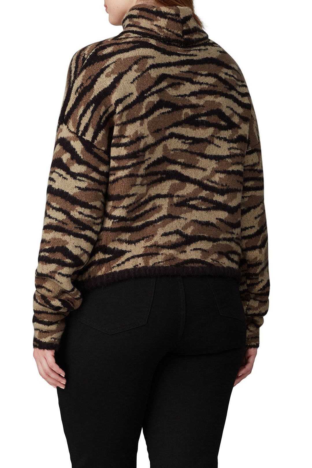 Zebra Camo Val Sweater by AFRM 7