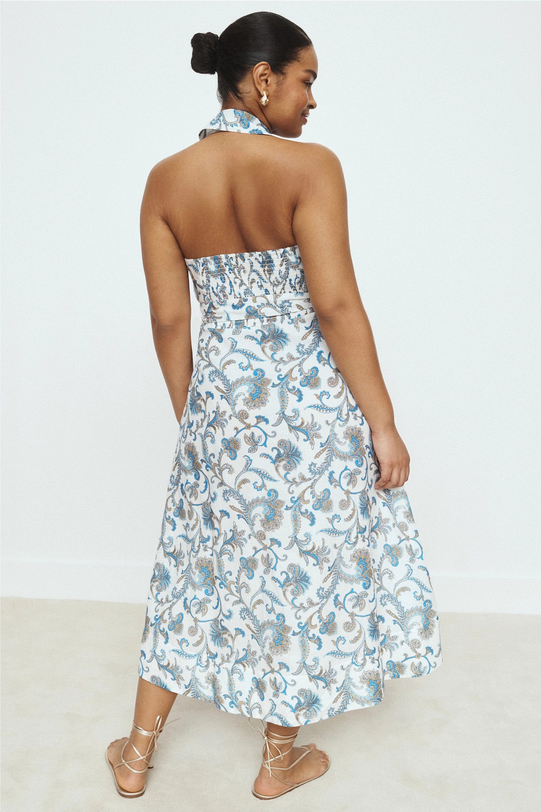 Smocked Mackey Dress by Veronica Beard 7