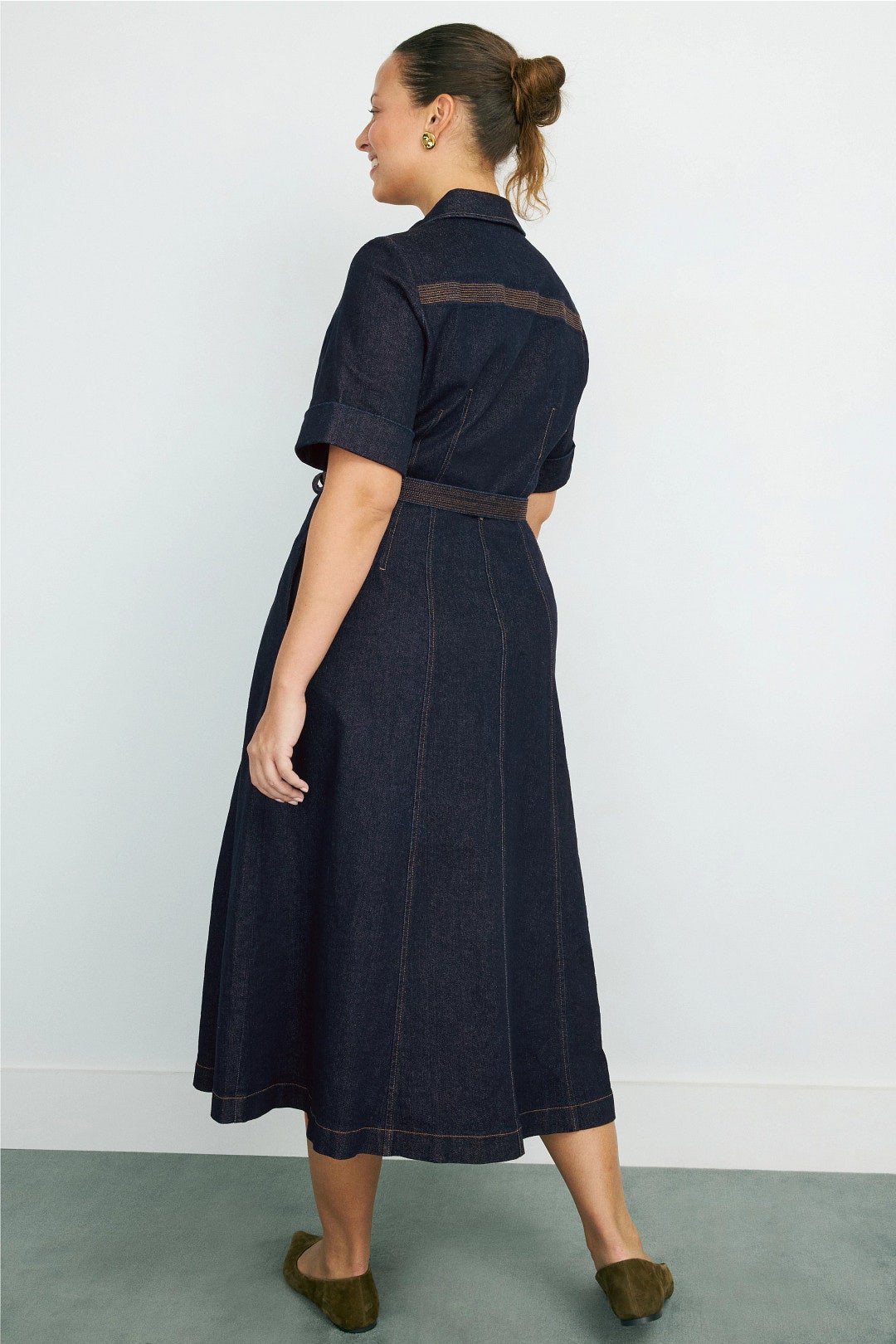 Denim Shirt Dress by Adam Lippes x RTR 7