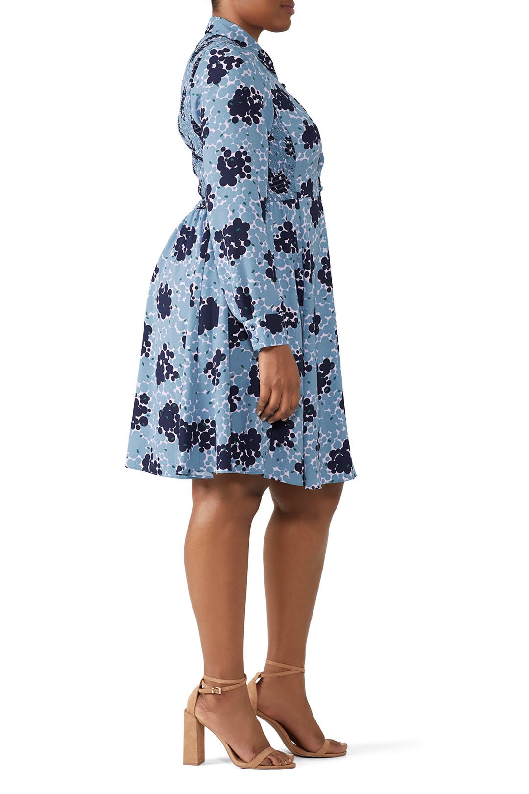 Bubble Dot Smocked Dress by kate spade new york | Rent the