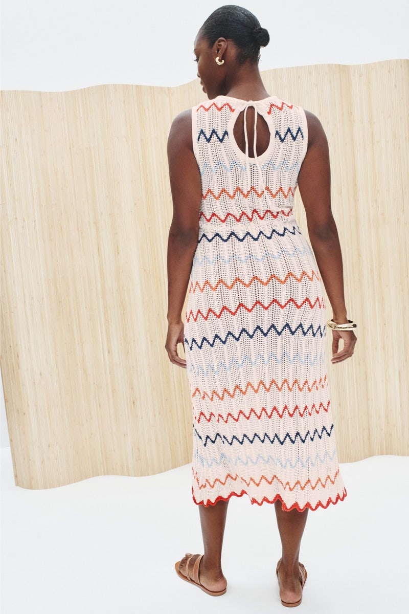 Calliope Sheer Knit Midi Dress by MINKPINK - Photo 7