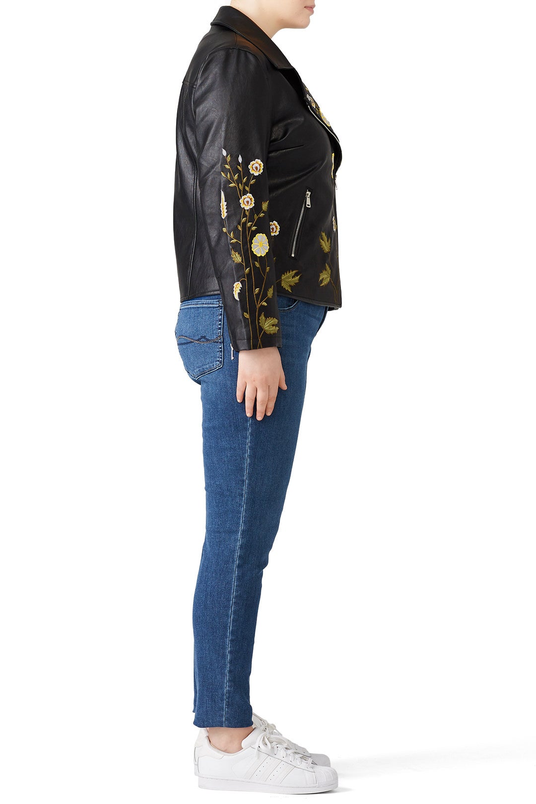 Rozi Faux Leather Jacket by Rino & Pelle 6