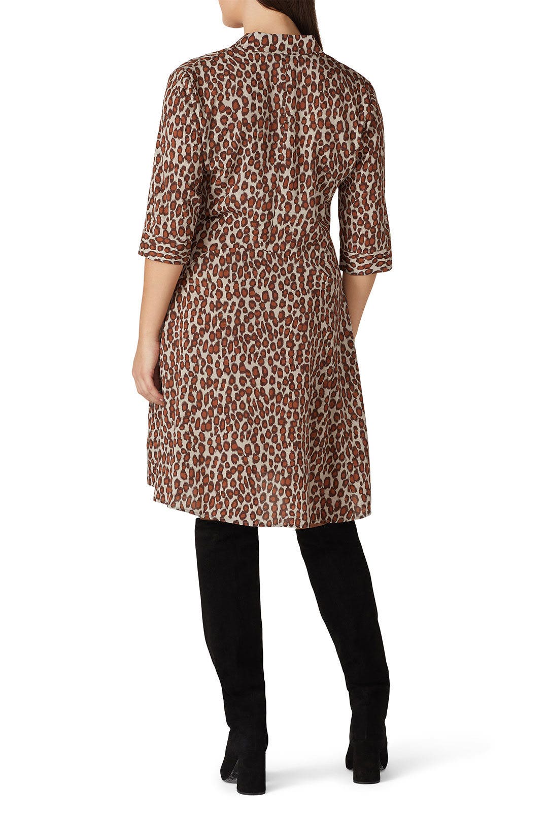 Animal Printed Dress by Derek Lam 10 Crosby x RTR 7