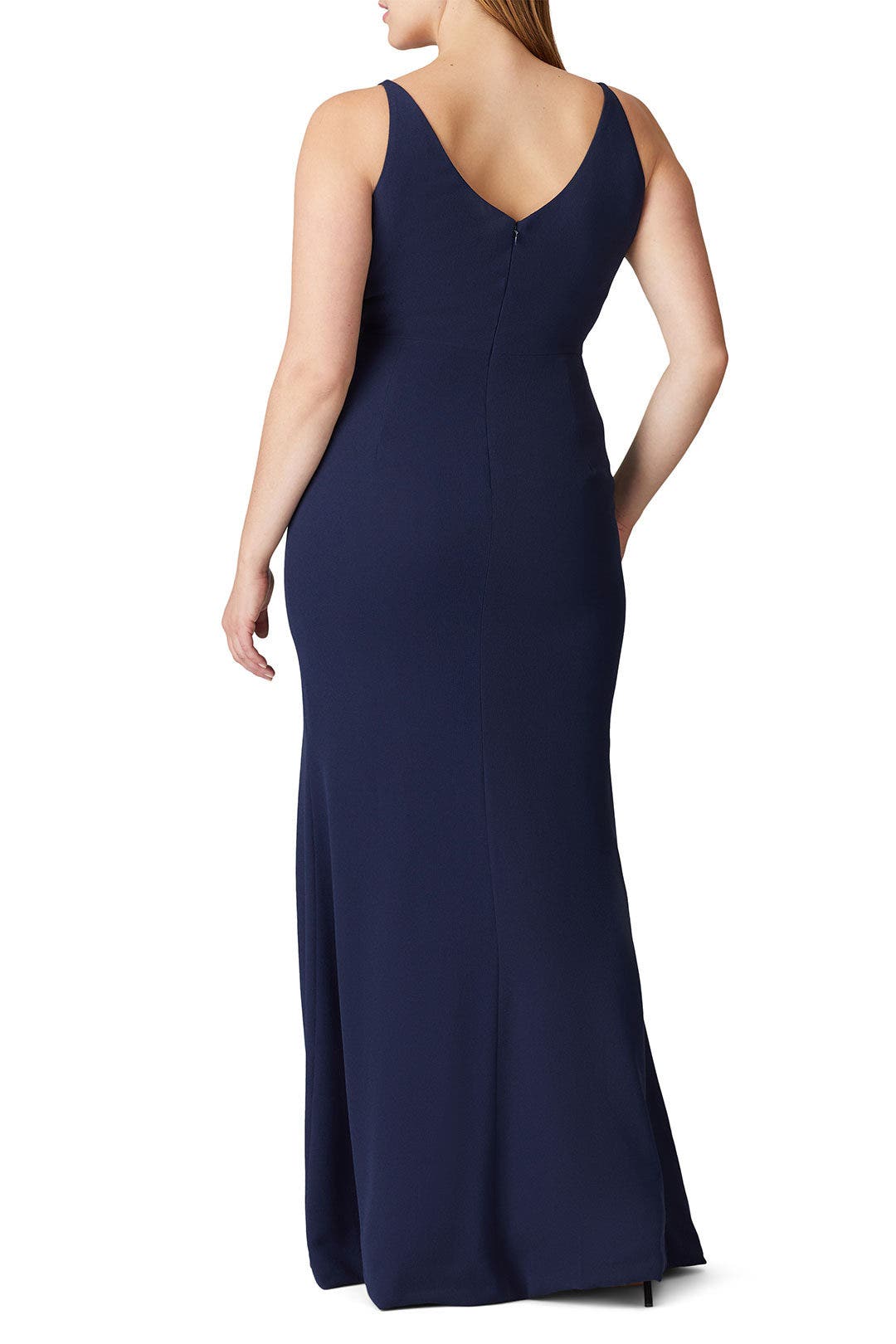 Navy Jordan Gown by Dress The Population 7