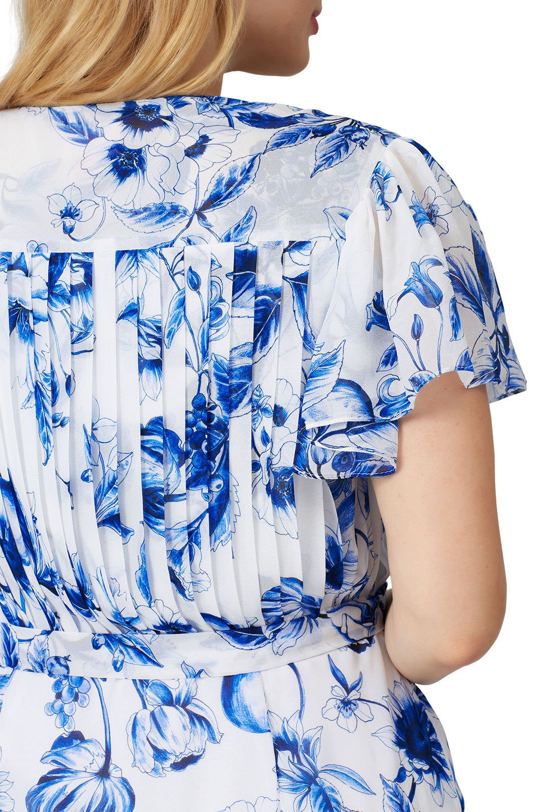 Floral Tie Waist Maxi by ML Monique Lhuillier 6