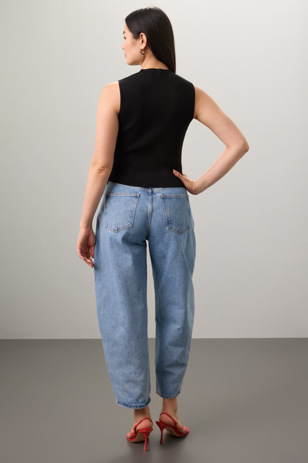 cut out knit top