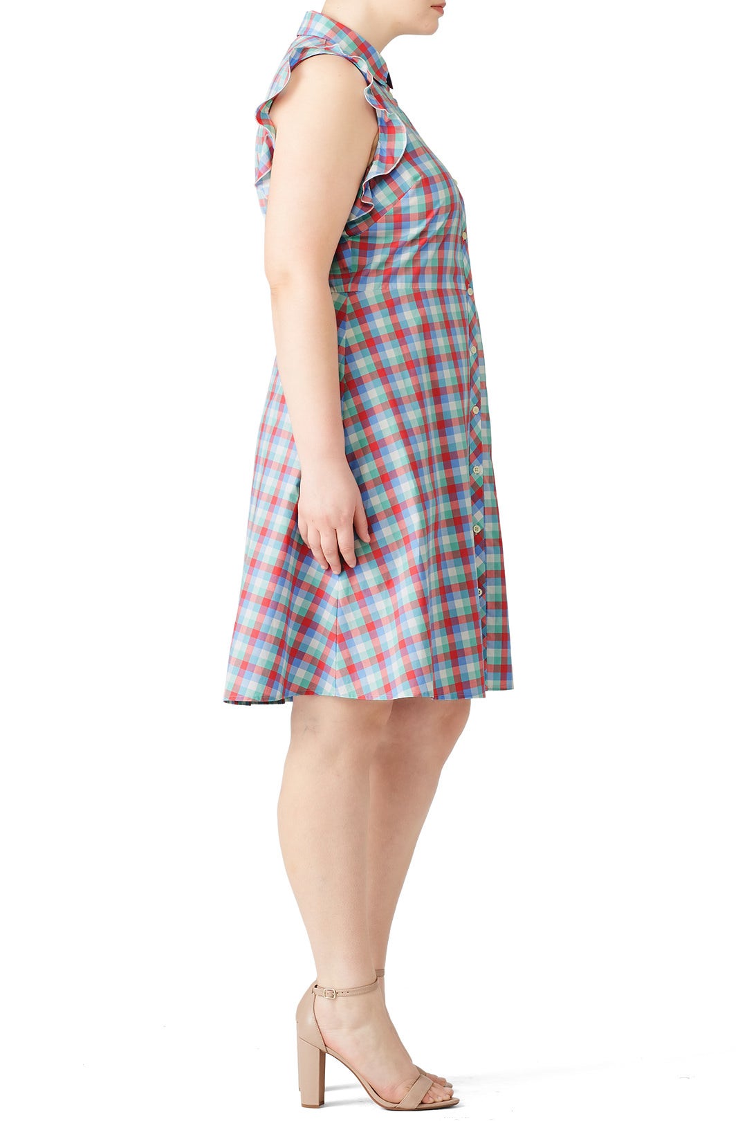 Madras Poplin Shirtdress by kate spade new york 6