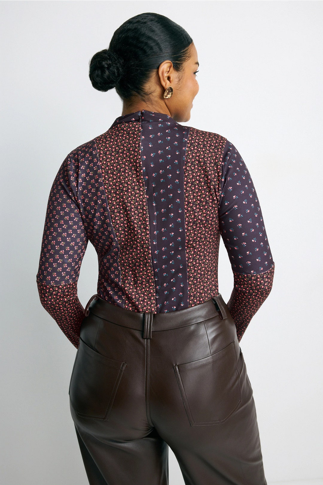 Mixed Print Jersey Top by Sea NY x RTR 7