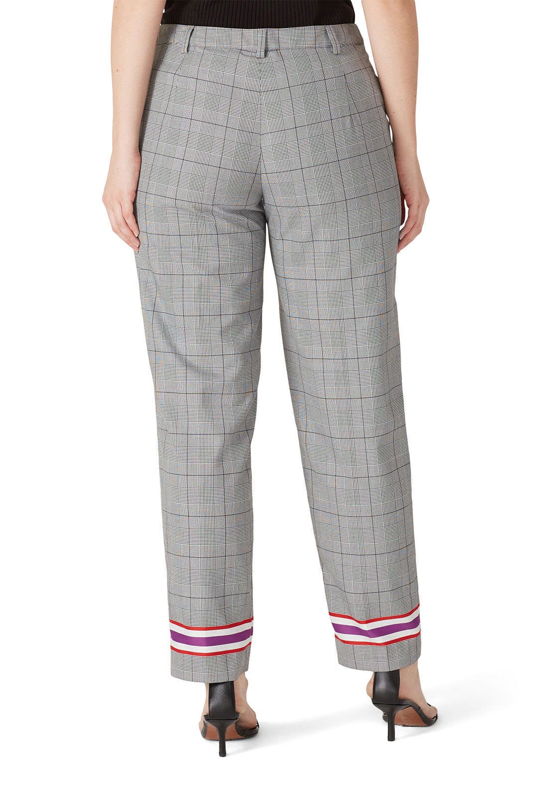 Plaid Striped Pants by Emporio Armani 7