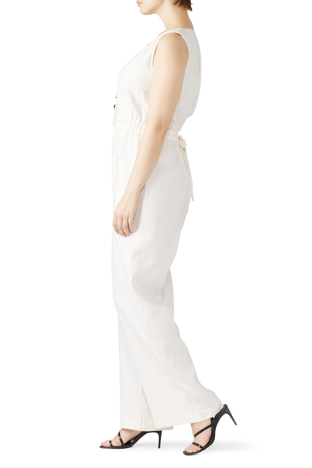 Linen Button Jumpsuit by Nicholas 6