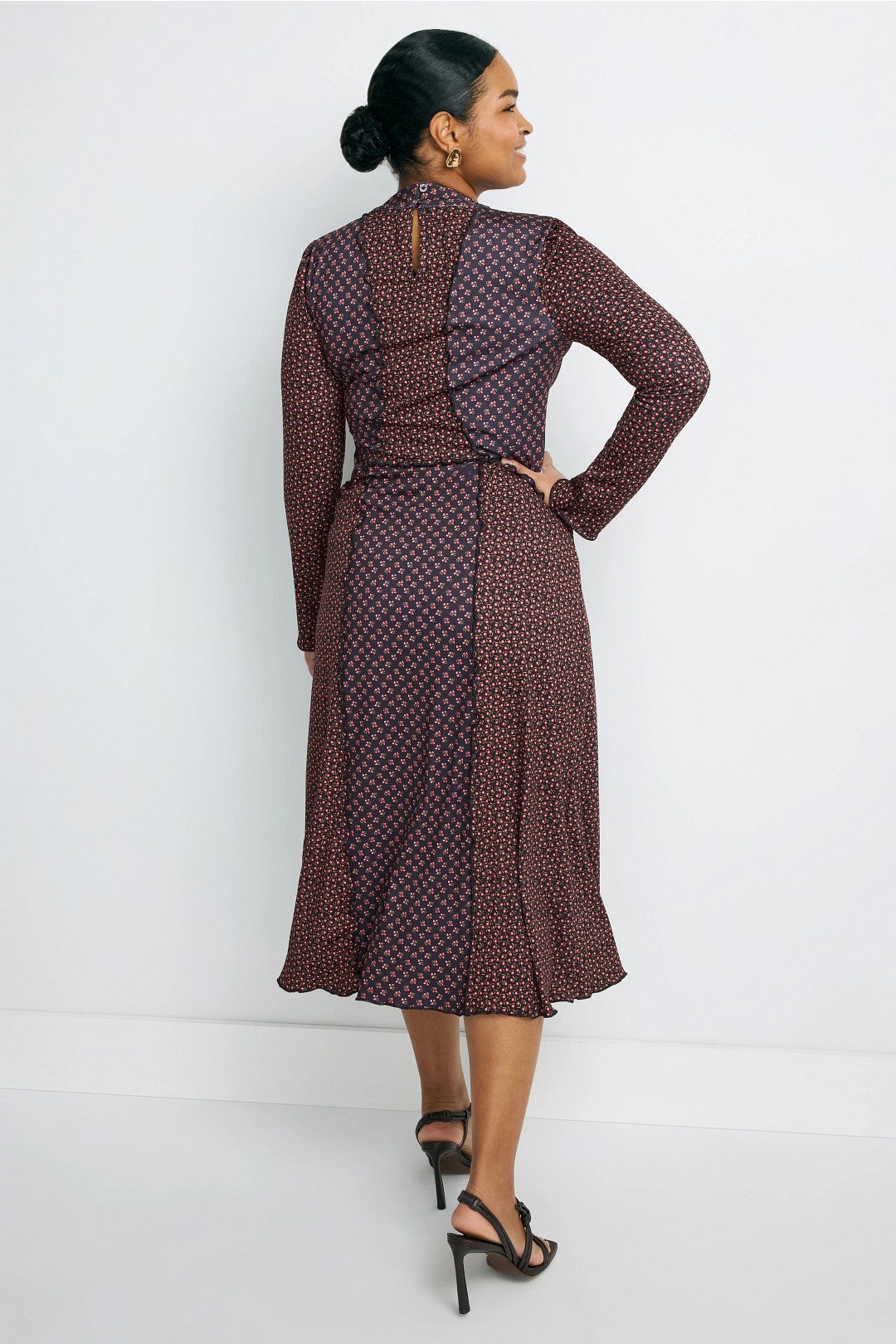 Mixed Print Jersey Midi Dress by Sea NY x RTR 7