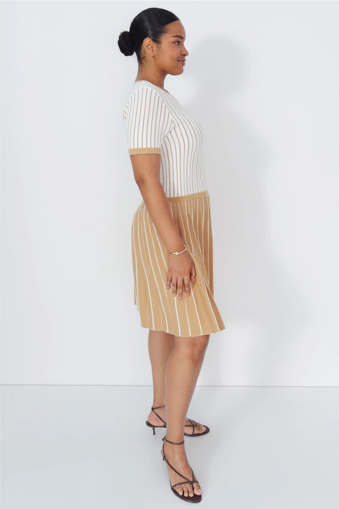 Two Tone Pleated Mini Dress by Jason Wu x RTR | Rent the Runway