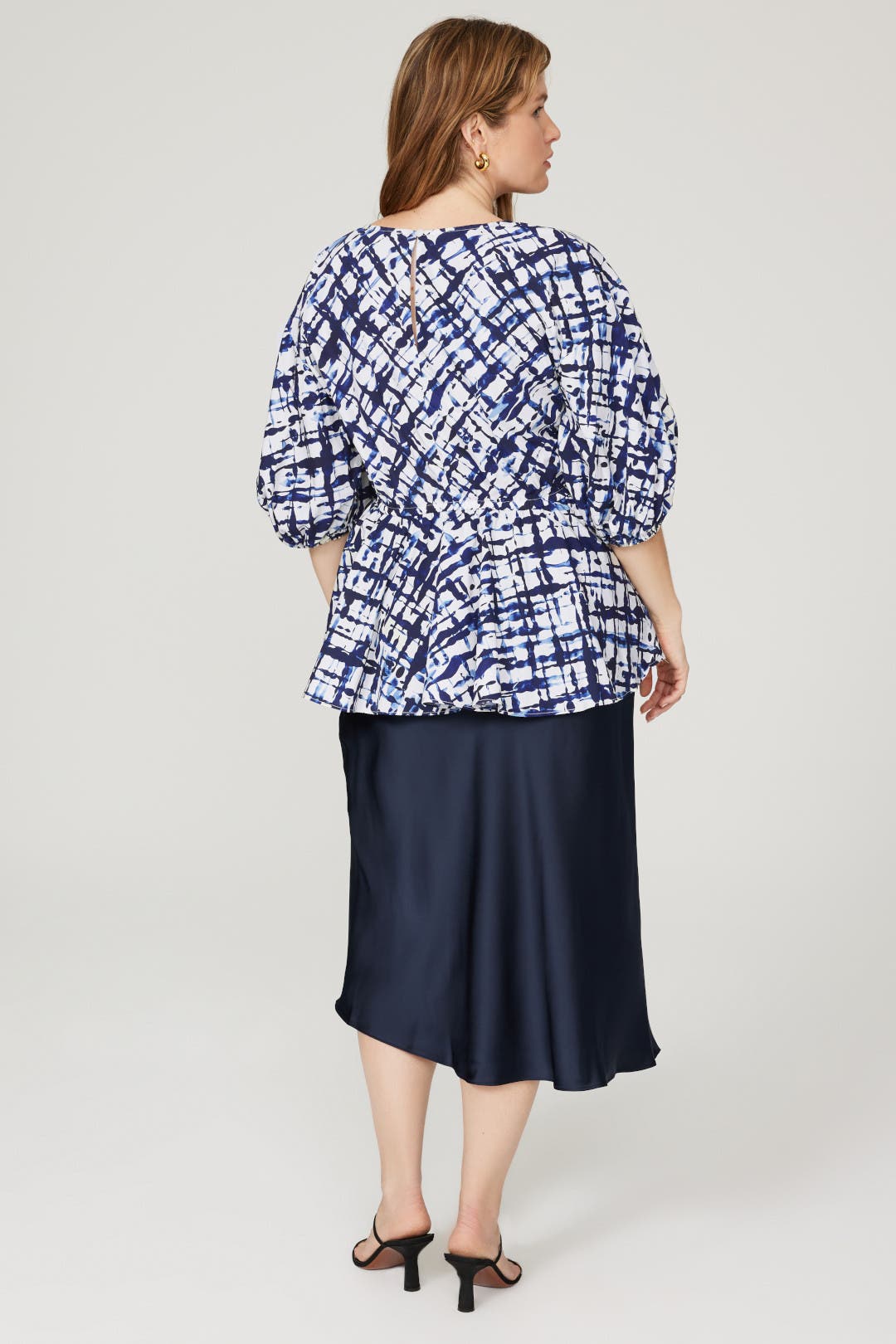 Puff Sleeve Peplum Top by Jason Wu x RTR | Rent the Runway