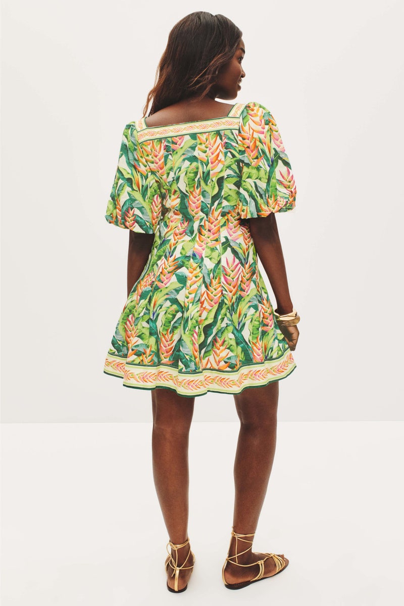 Heli Leaves Mini Dress by FARM Rio - Photo 7