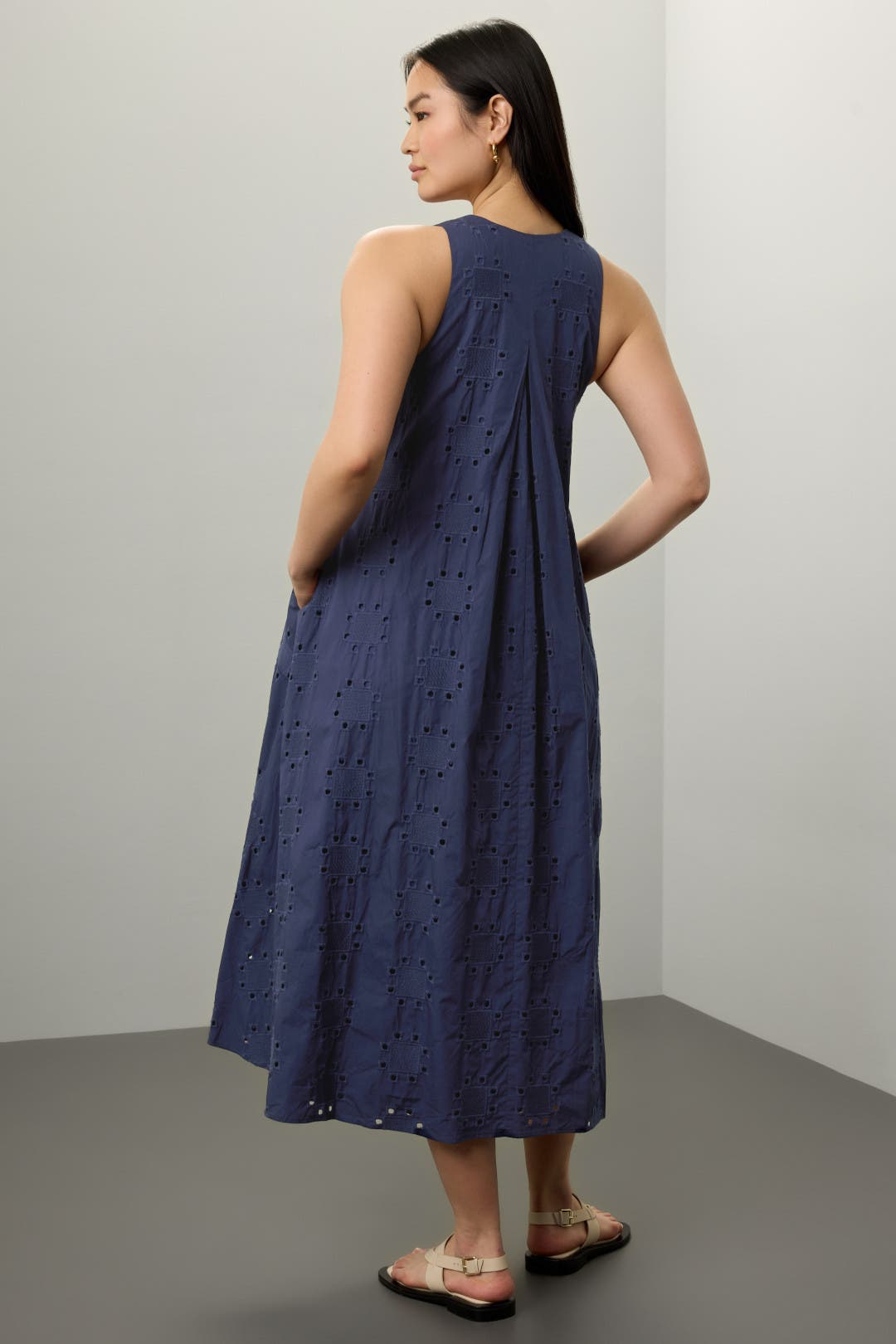 Navy Eyelet Shift Dress by Thakoon x RTR | Rent the Runway