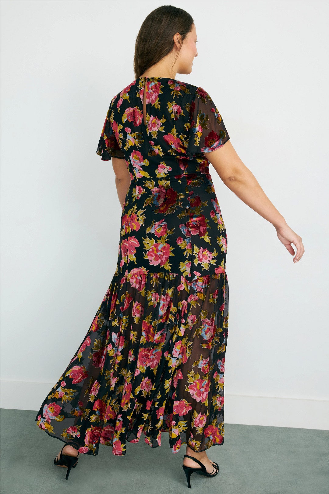 Velvet Floral Gown by Rixo x RTR 7